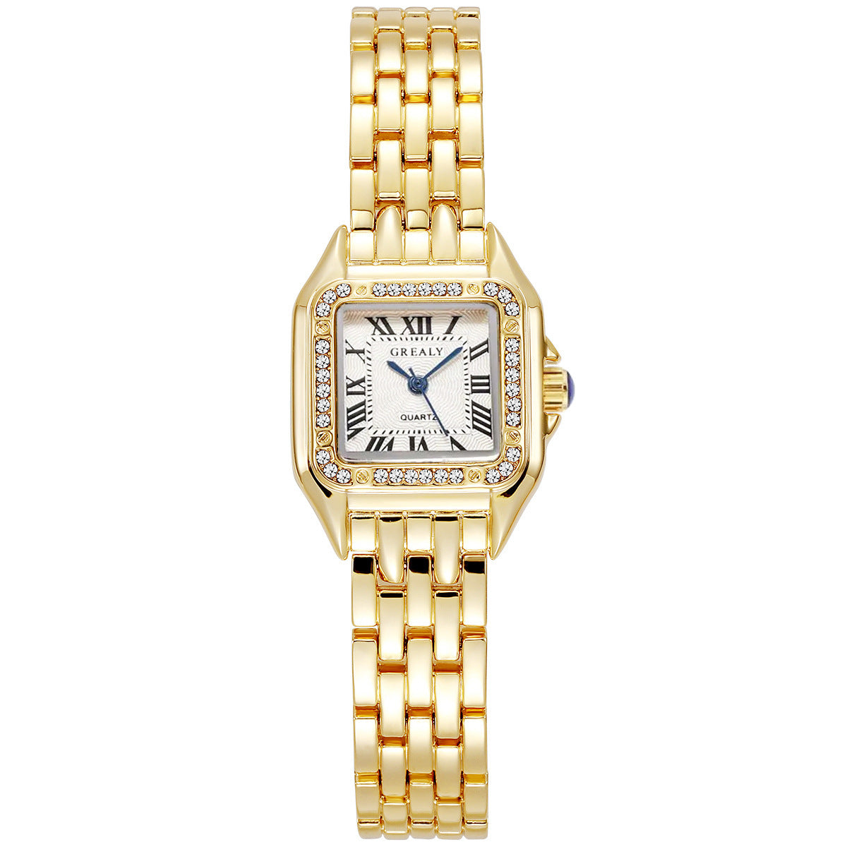steel strap women's watch