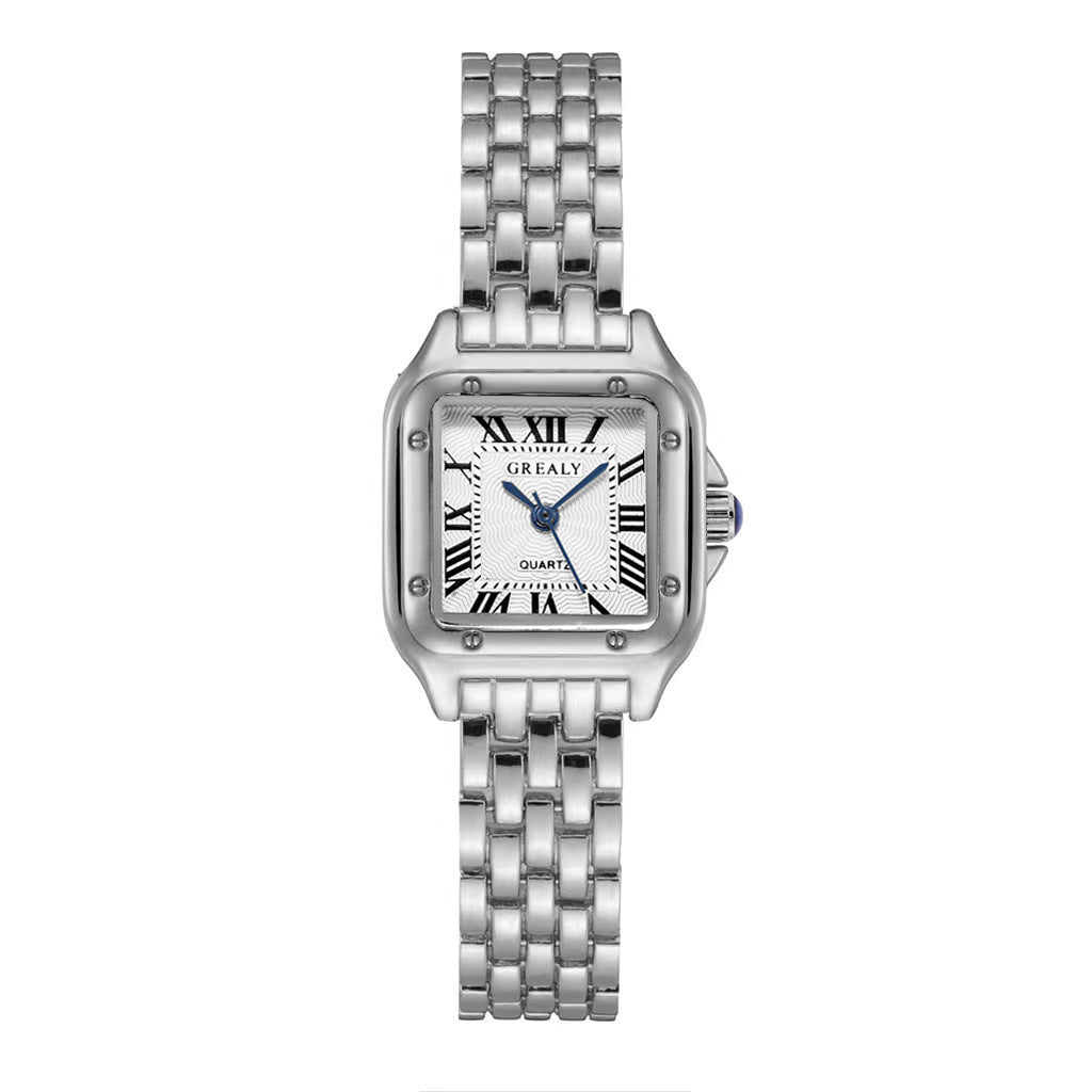 steel strap women's watch