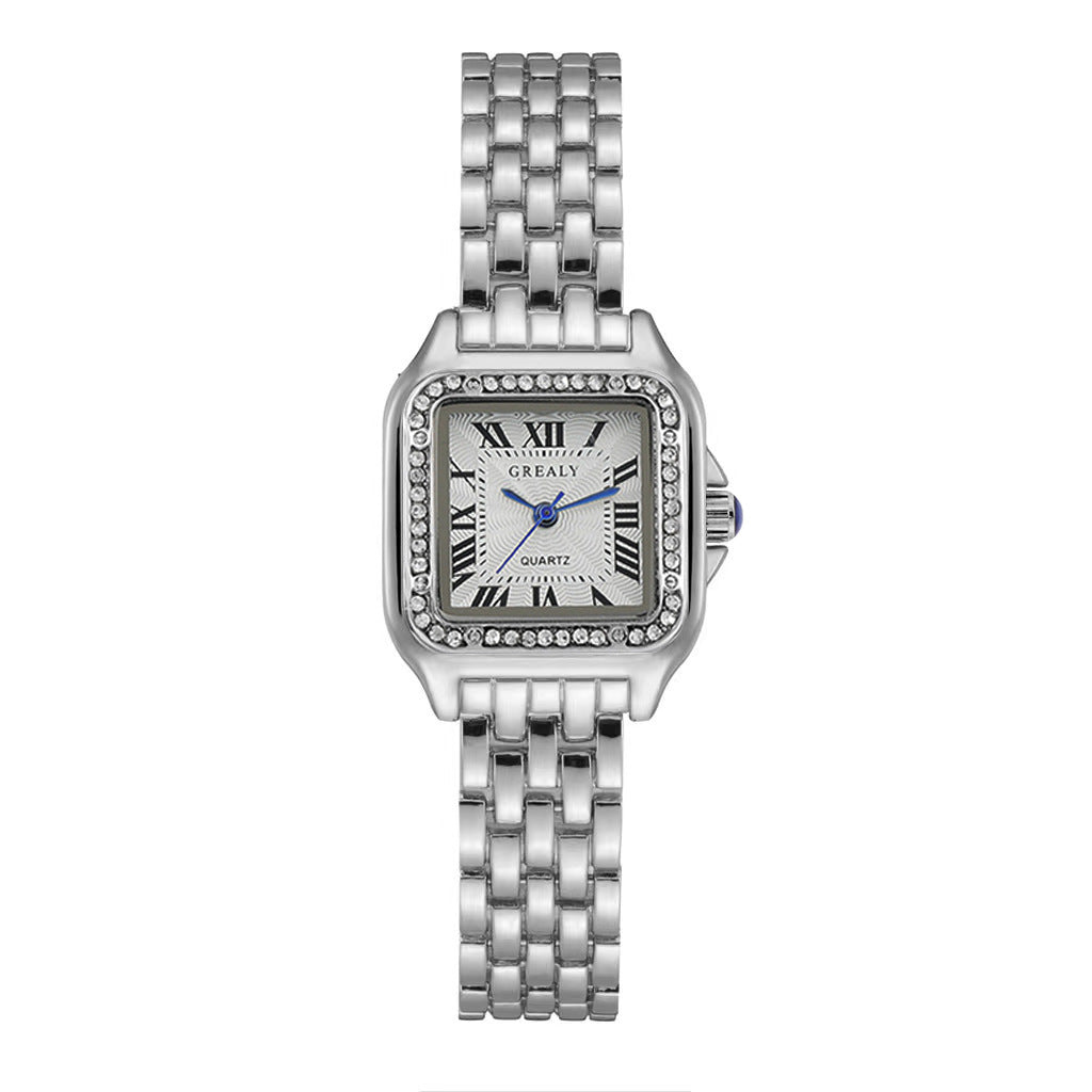 steel strap women's watch